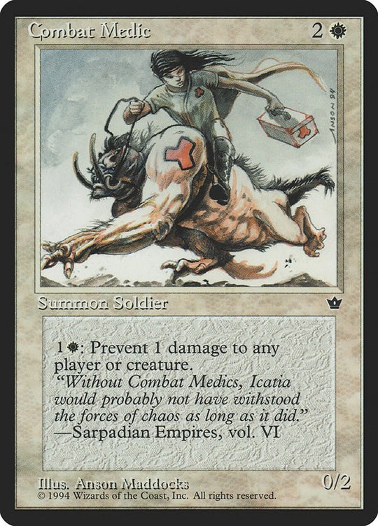 Image for Combat Medic (Maddocks) (FEM) - Magic: The Gathering