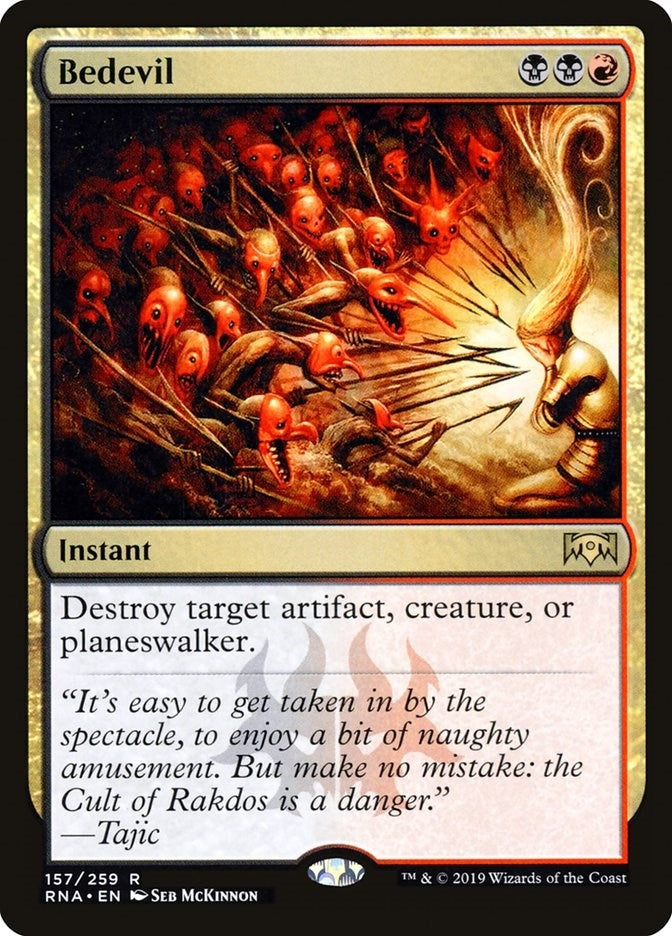 Image for Bedevil (157) - Magic: The Gathering