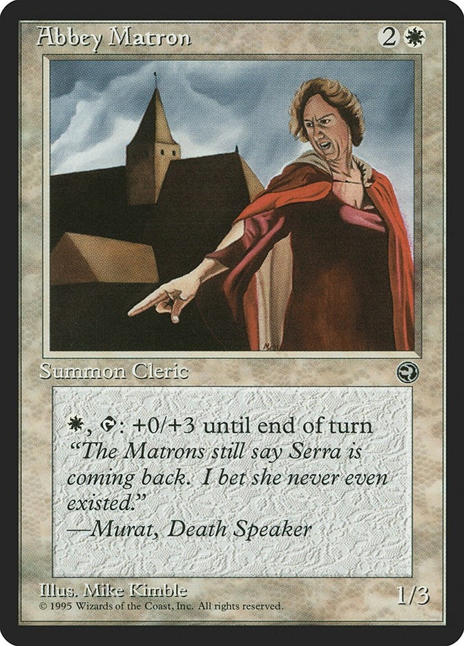 Image for Abbey Matron [Version 2] (103) (HML) - Magic: The Gathering