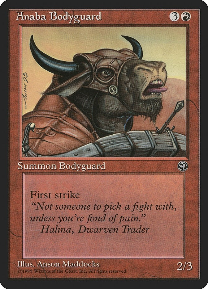 Image for Anaba Bodyguard [Version 2] (84) (HML) - Magic: The Gathering