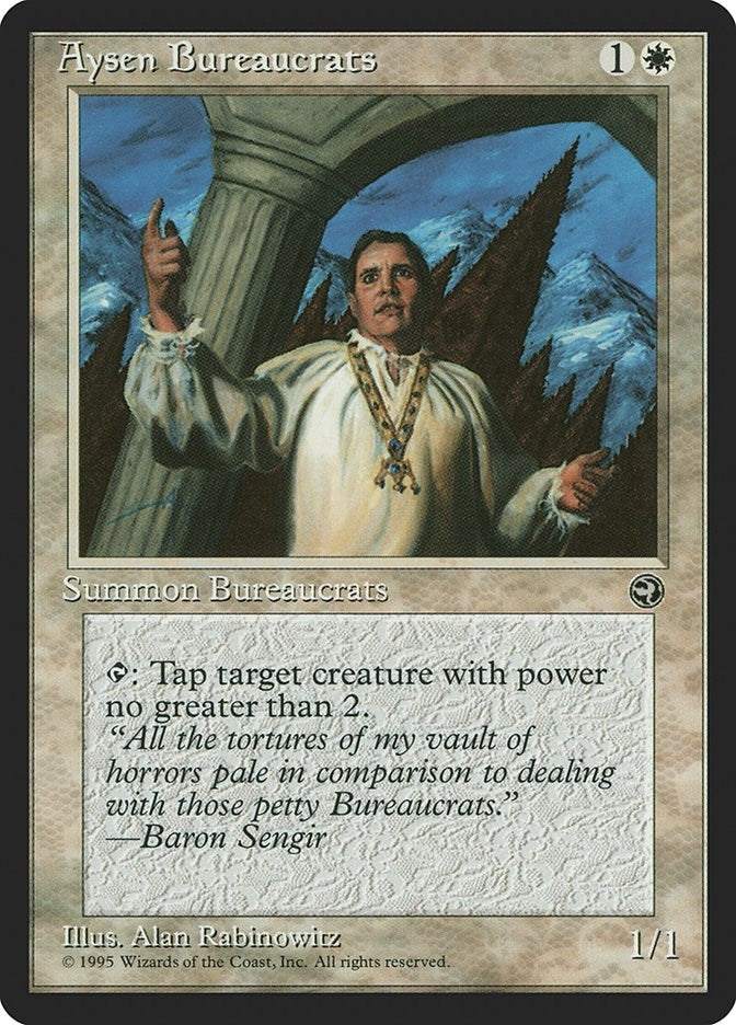 Image for Aysen Bureaucrats [Version 2] - Magic: The Gathering