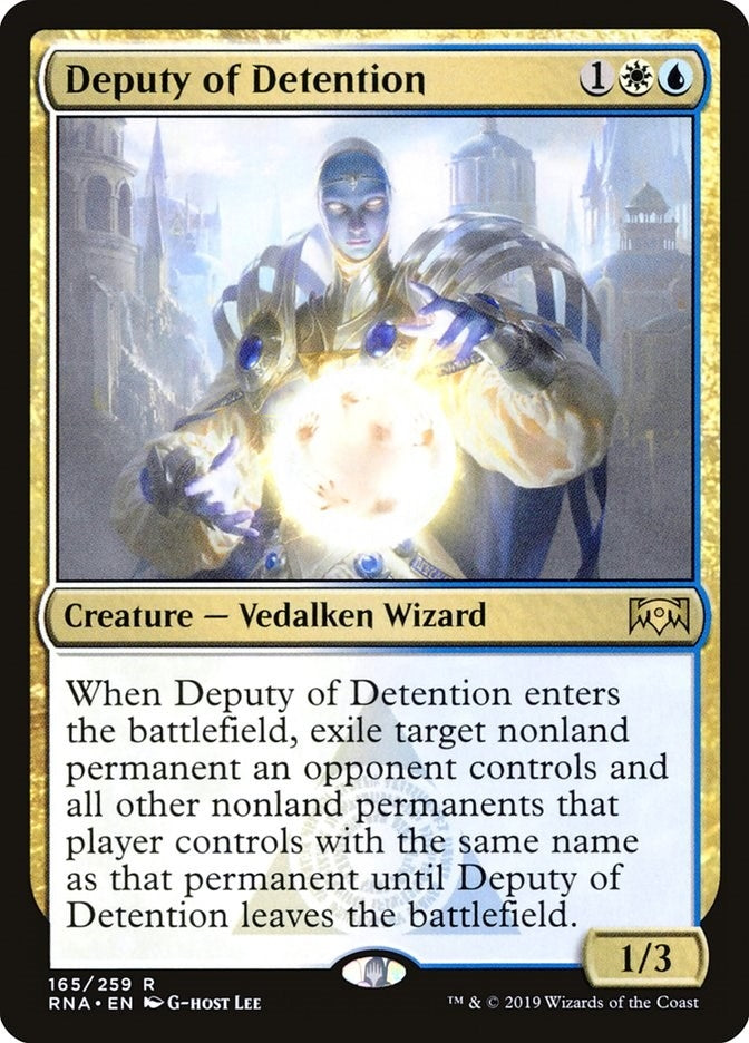 Image for Deputy of Detention (165) - Magic: The Gathering