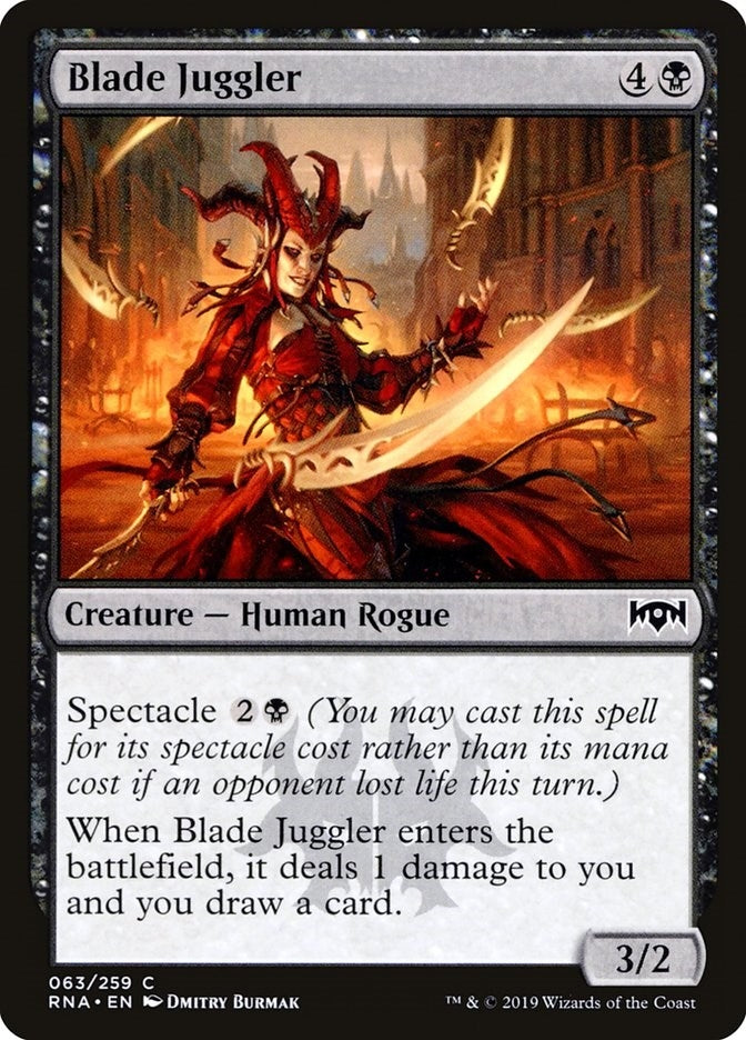 Image for Blade Juggler (63) - Magic: The Gathering