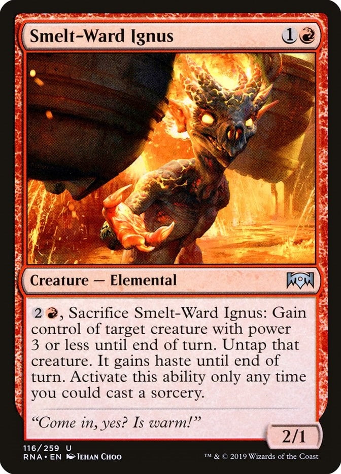 Image for Smelt-Ward Ignus (116) - Magic: The Gathering