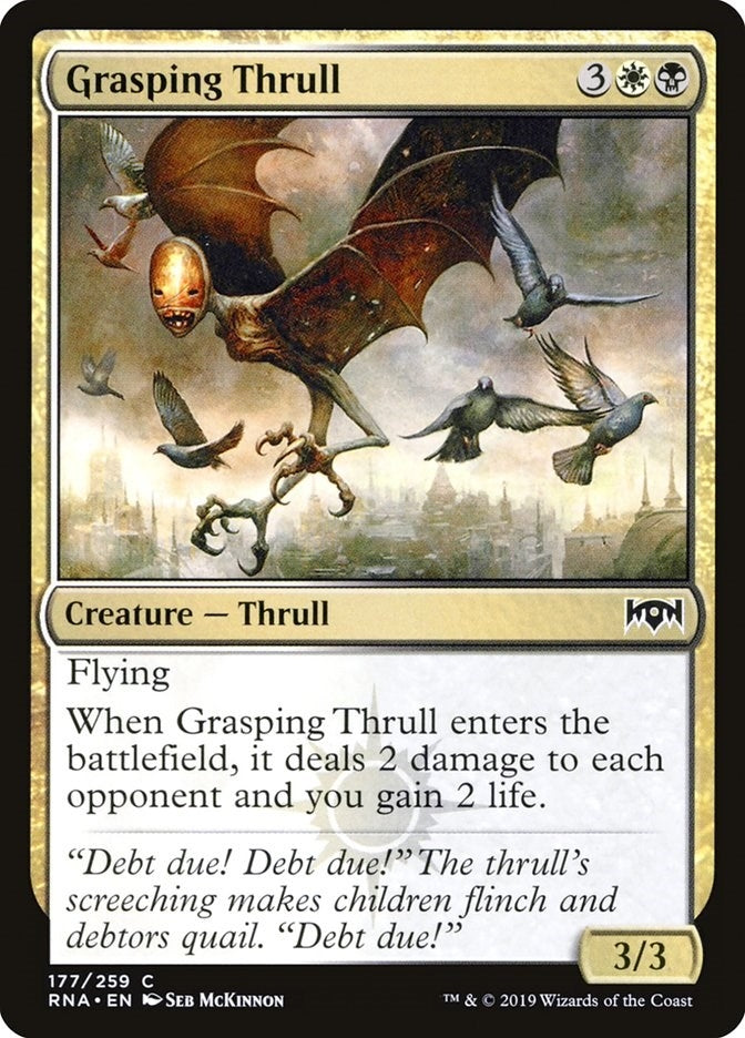 Image for Grasping Thrull (177) (RNA) - Magic: The Gathering