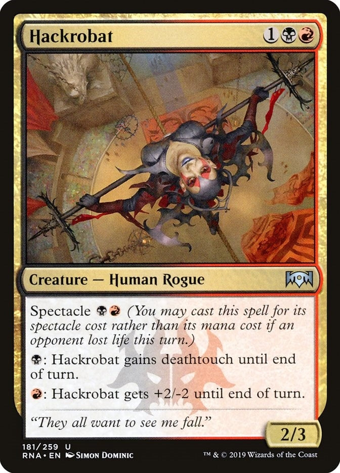 Image for Hackrobat (181) - Magic: The Gathering