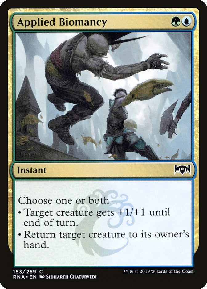 Image for Applied Biomancy (153) (RNA) - Magic: The Gathering