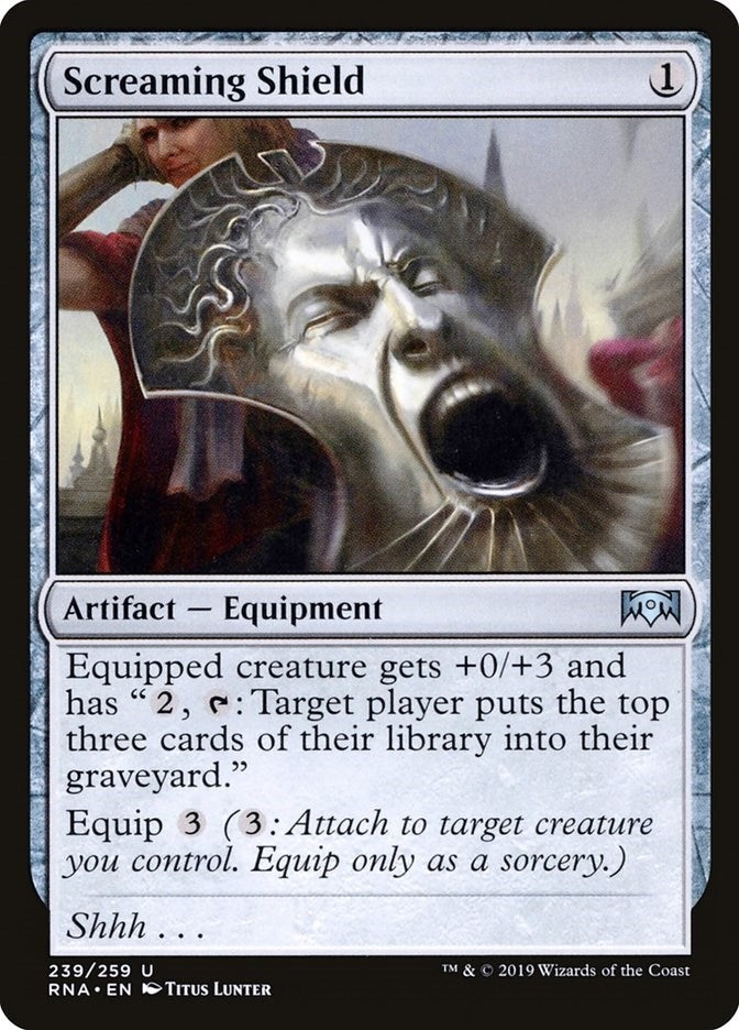 Image for Screaming Shield (239) - Magic: The Gathering