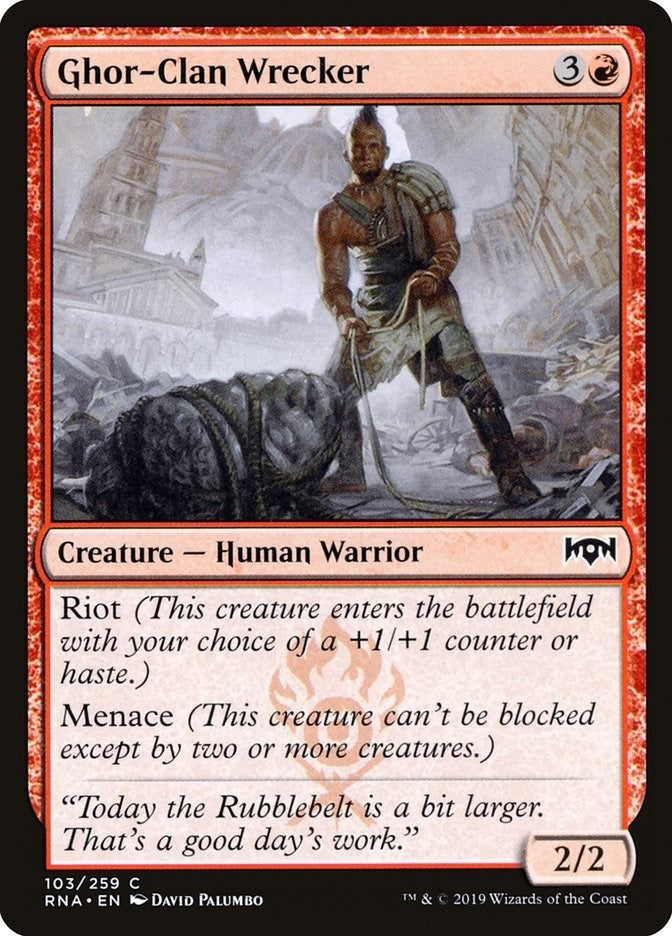 Image for Ghor-Clan Wrecker (103) - Magic: The Gathering
