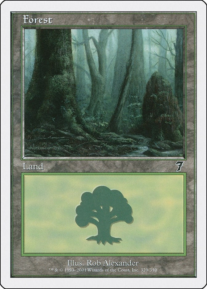 Image for Forest (329) (329) - Magic: The Gathering