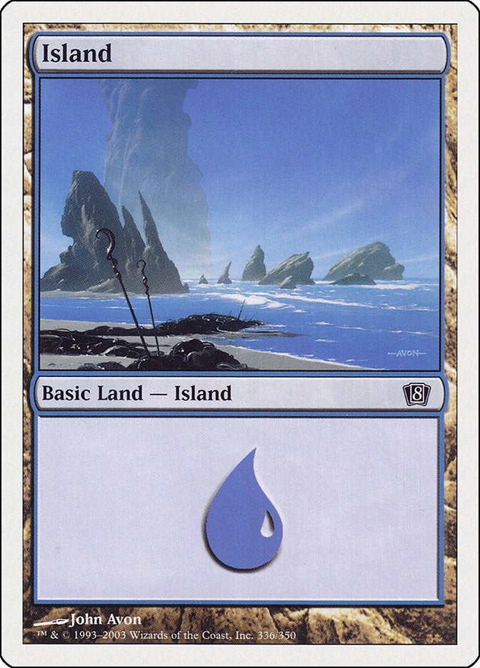 Image for Island (336) (336) - Magic: The Gathering