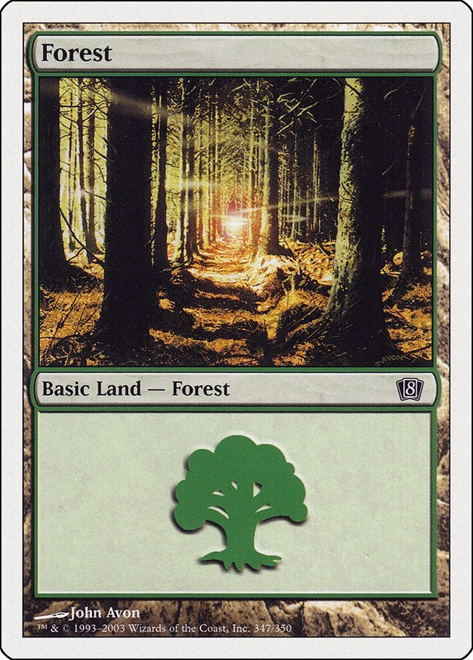 Image for Forest (347) (347) - Magic: The Gathering