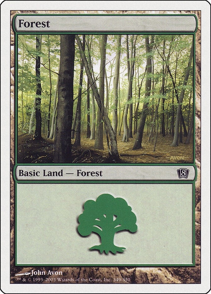 Image for Forest (349) (349) - Magic: The Gathering