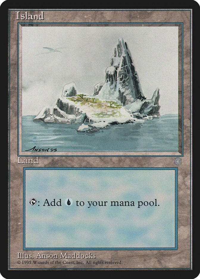 Image for Island (335) (335) - Magic: The Gathering