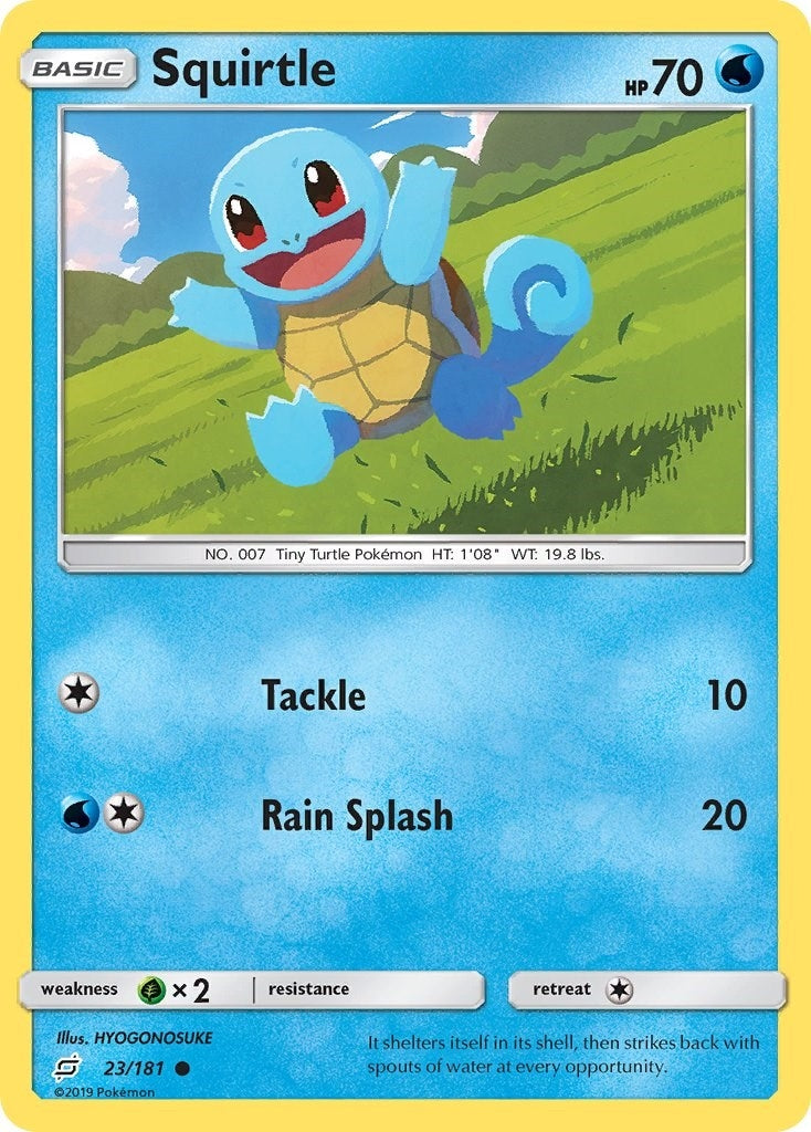 Image for Squirtle (23) (23/181) (SM9) - Pokemon