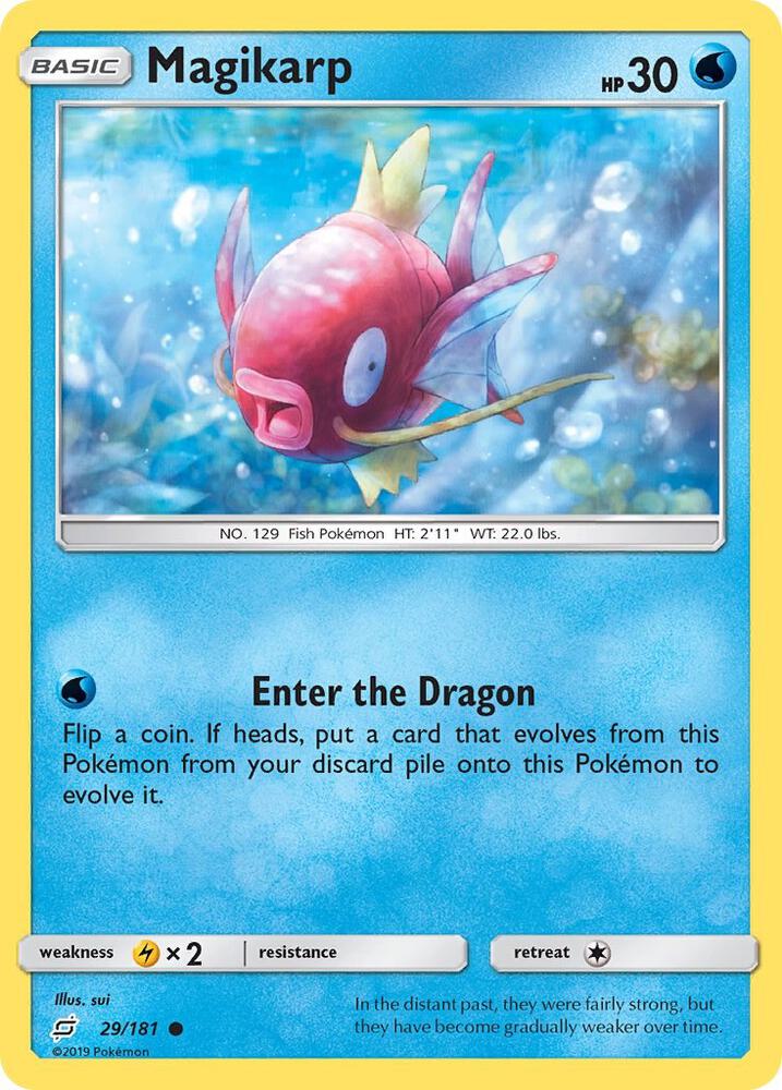 Image for Magikarp (29/181) (SM9) - Pokemon