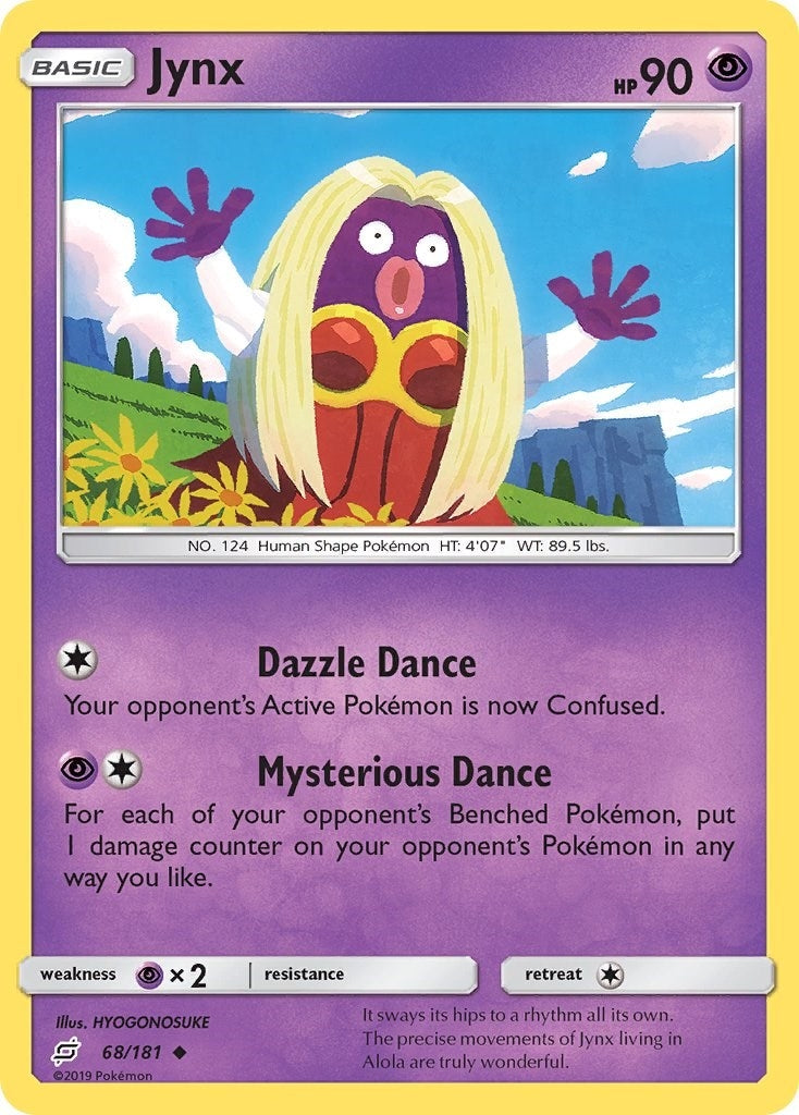 Image for Jynx (68/181) (SM9) - Pokemon