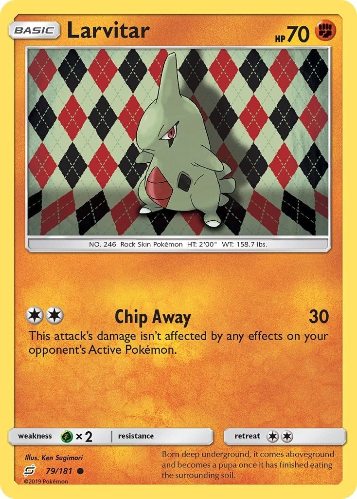 Image for Larvitar (79/181) (SM9) - Pokemon