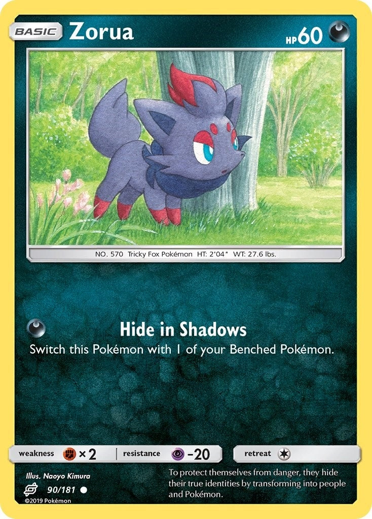 Image for Zorua (90/181) (SM9) - Pokemon