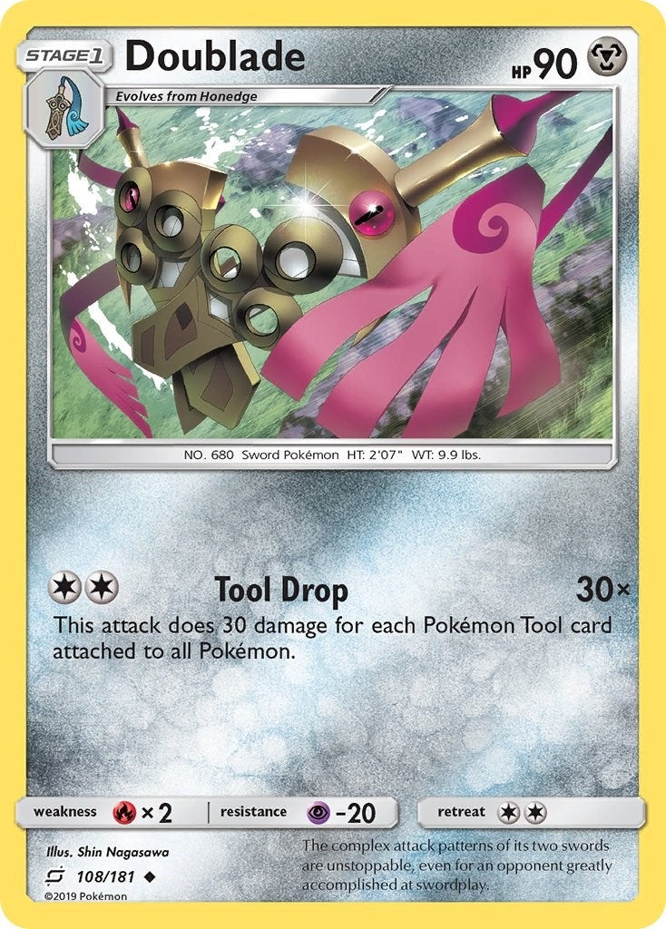 Image for Doublade (108/181) (SM9) - Pokemon
