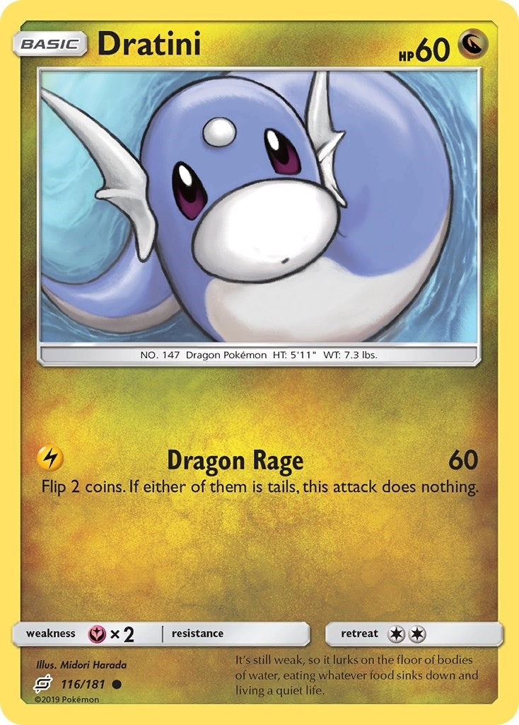 Image for Dratini (116) (116/181) (SM9) - Pokemon