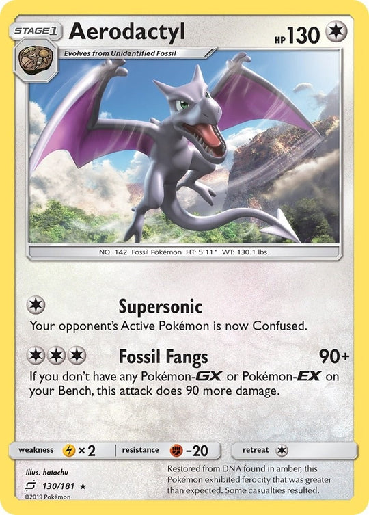Image for Aerodactyl (130/181) (SM9) - Pokemon