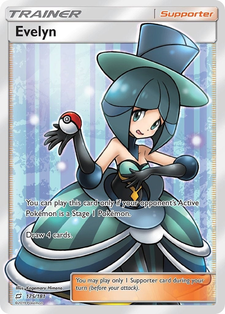 Image for Evelyn (Full Art) (175/181) (SM9) - Pokemon