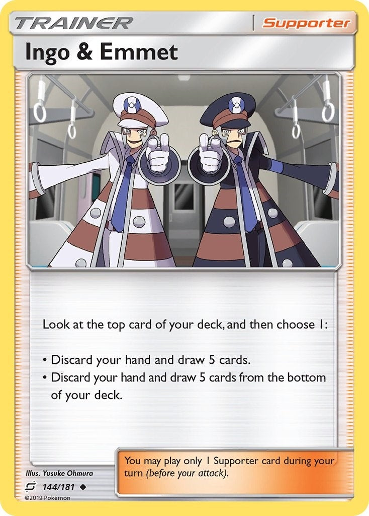Image for Ingo & Emmet (144/181) (SM9) - Pokemon
