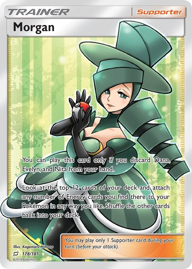 Image for Morgan (Full Art) (178/181) (SM9) - Pokemon