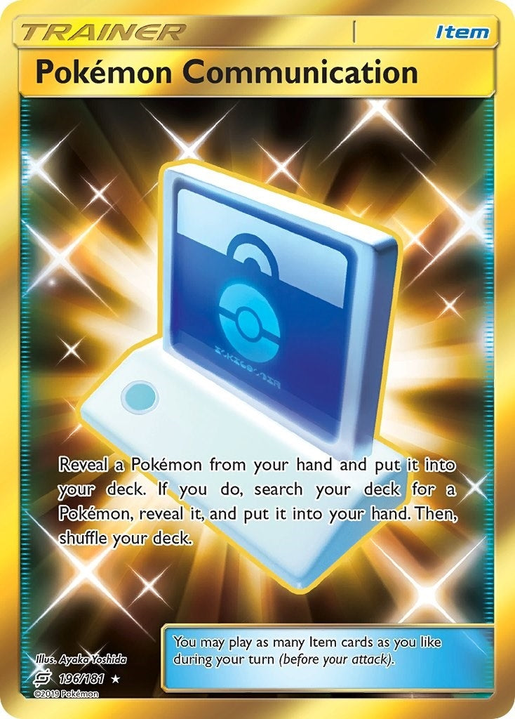 Image for Pokemon Communication (Secret) (196/181) (SM9) - Pokemon
