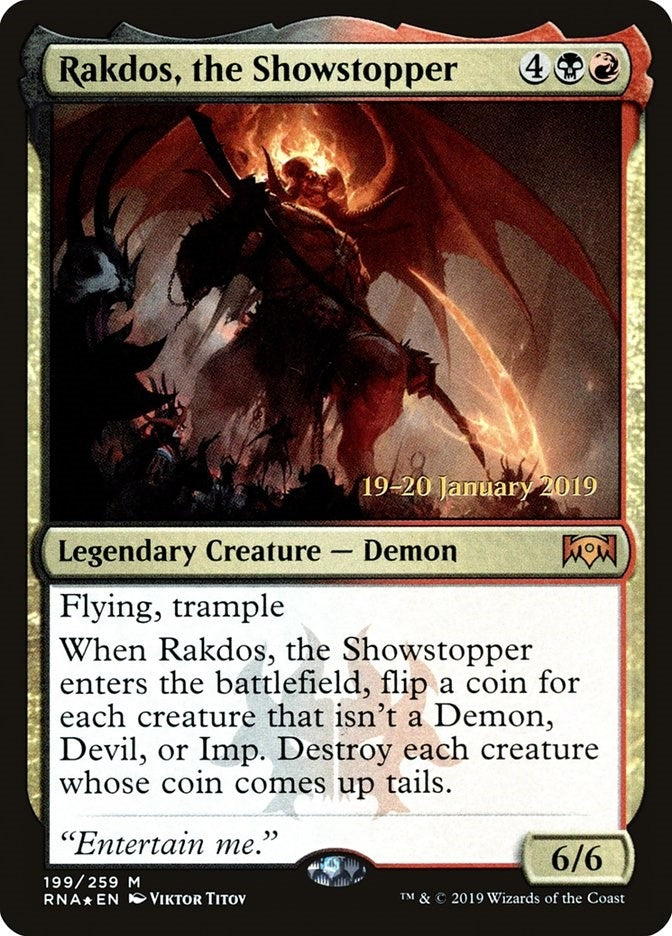 Image for Rakdos, the Showstopper (199) - Magic: The Gathering