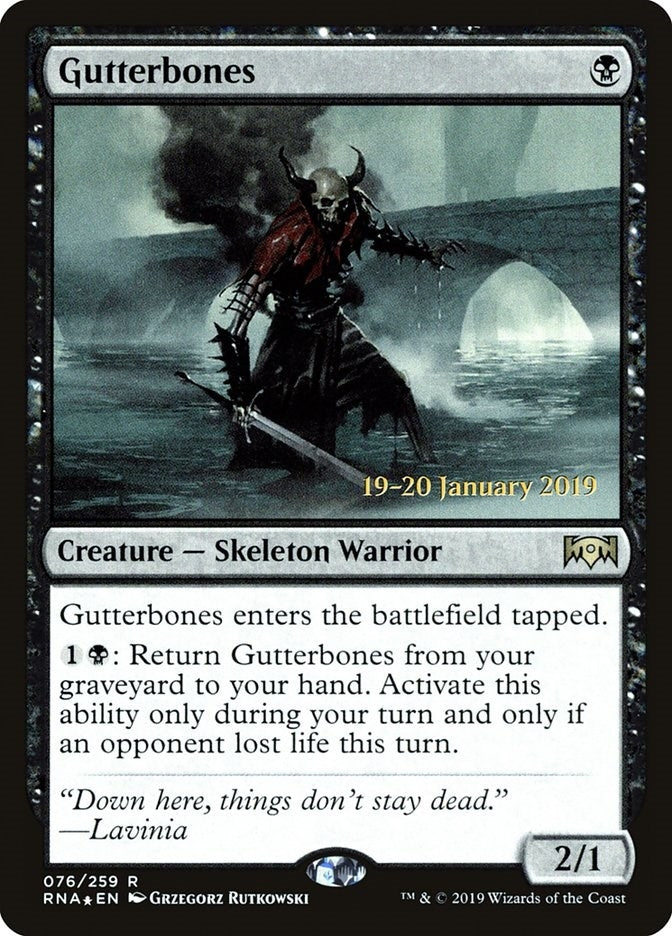 Image for Gutterbones (76) - Magic: The Gathering