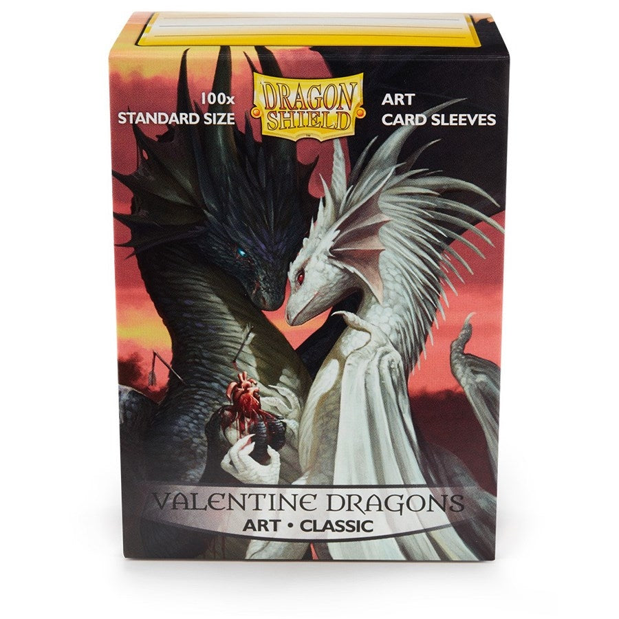 Image for Dragon Shield 2019 Limited Edition Art Sleeves - Valentine Dragons (100-Pack) - Card Sleeves