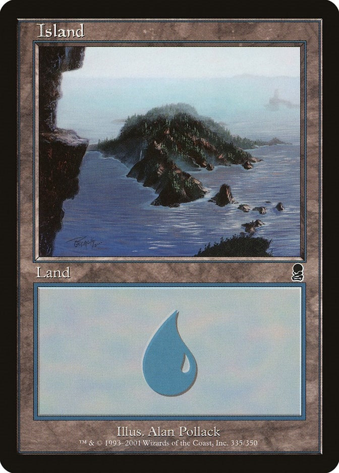Image for Island (335) (335) - Magic: The Gathering