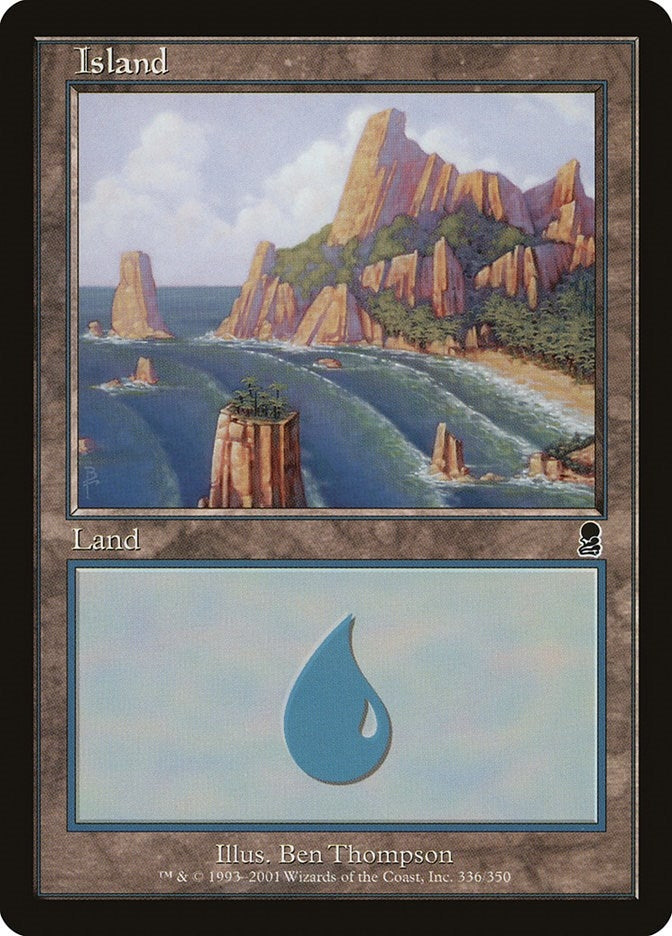 Image for Island (336) (336) - Magic: The Gathering