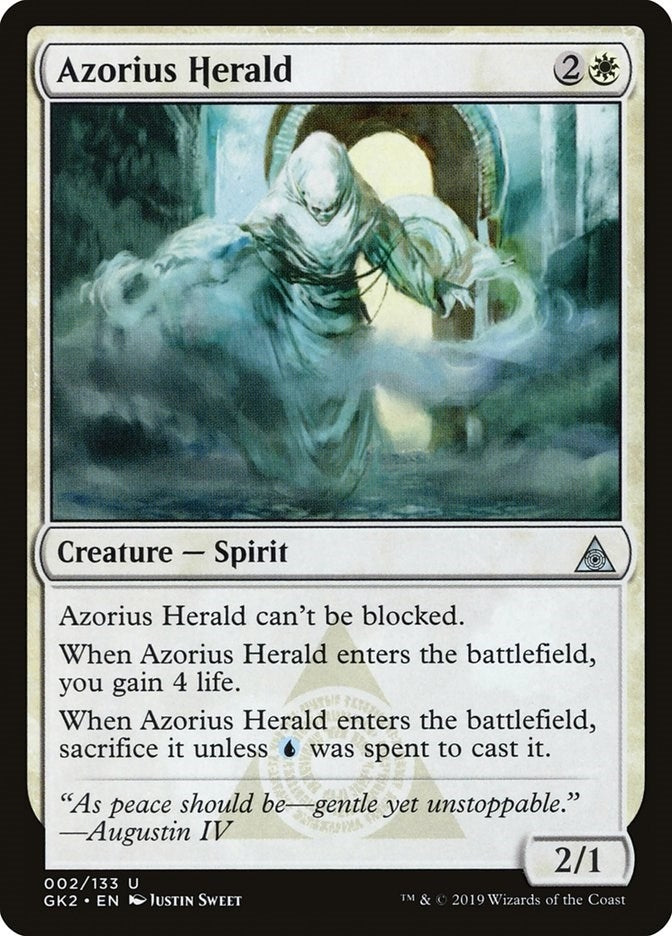 Image for Azorius Herald (2) - Magic: The Gathering