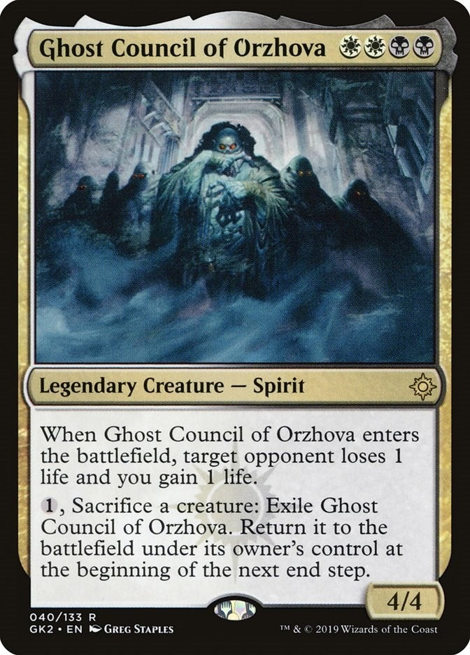 Image for Ghost Council of Orzhova (40) - Magic: The Gathering