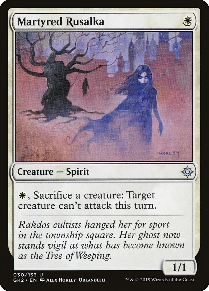 Image for Martyred Rusalka (30) - Magic: The Gathering