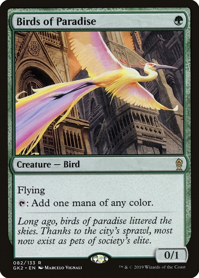 Image for Birds of Paradise (82) - Magic: The Gathering