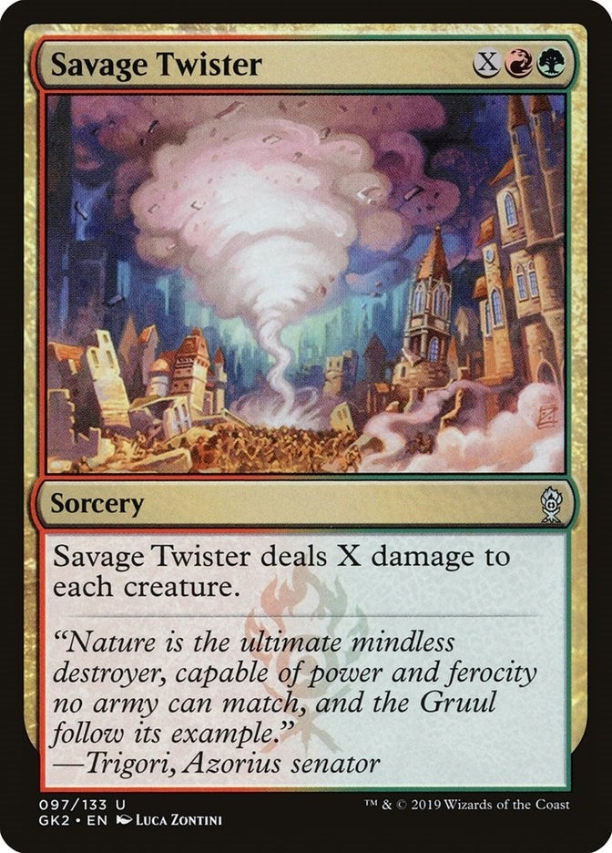 Image for Savage Twister (97) - Magic: The Gathering