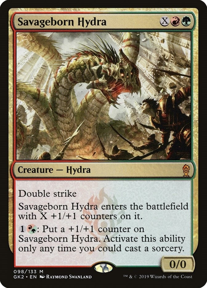 Image for Savageborn Hydra (98) - Magic: The Gathering