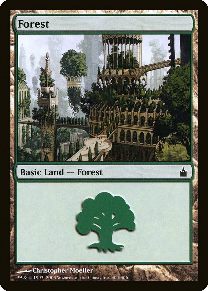 Image for Forest (304) (304) - Magic: The Gathering