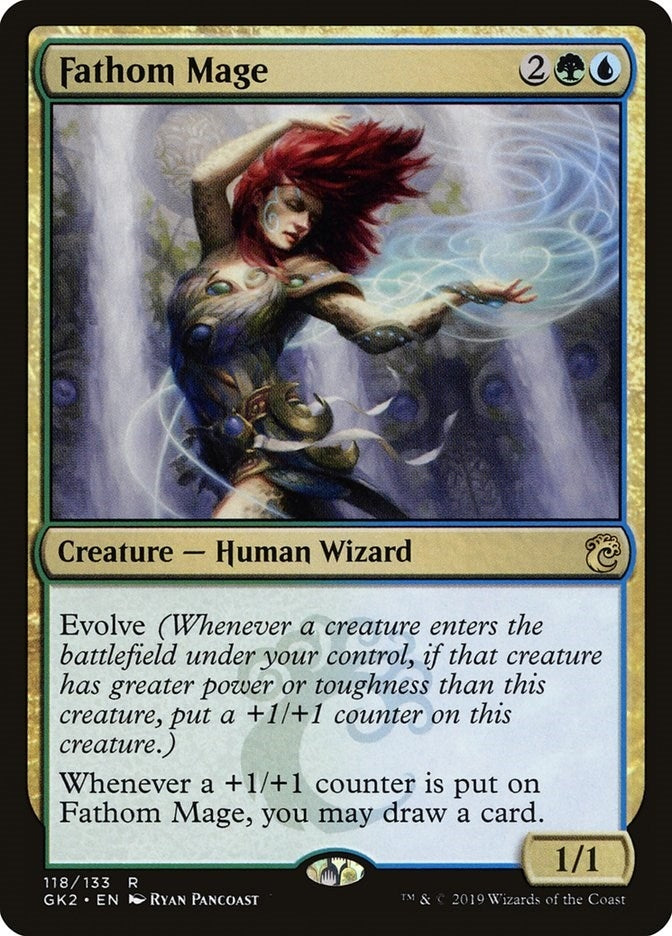 Image for Fathom Mage (118) - Magic: The Gathering