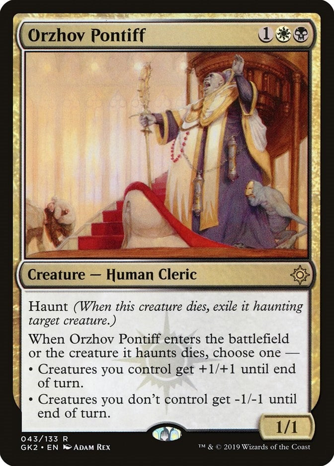 Image for Orzhov Pontiff (43) - Magic: The Gathering