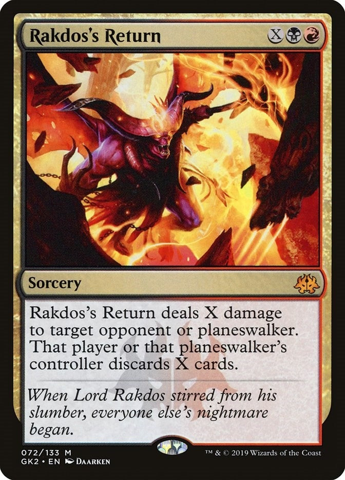 Image for Rakdos's Return (72) - Magic: The Gathering