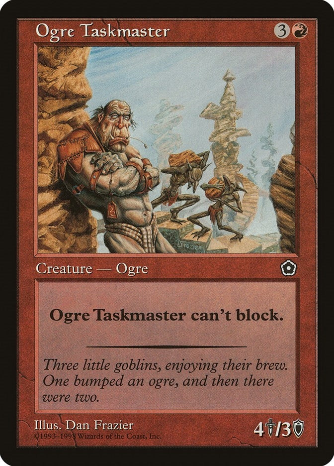 Image for Ogre Taskmaster - Magic: The Gathering