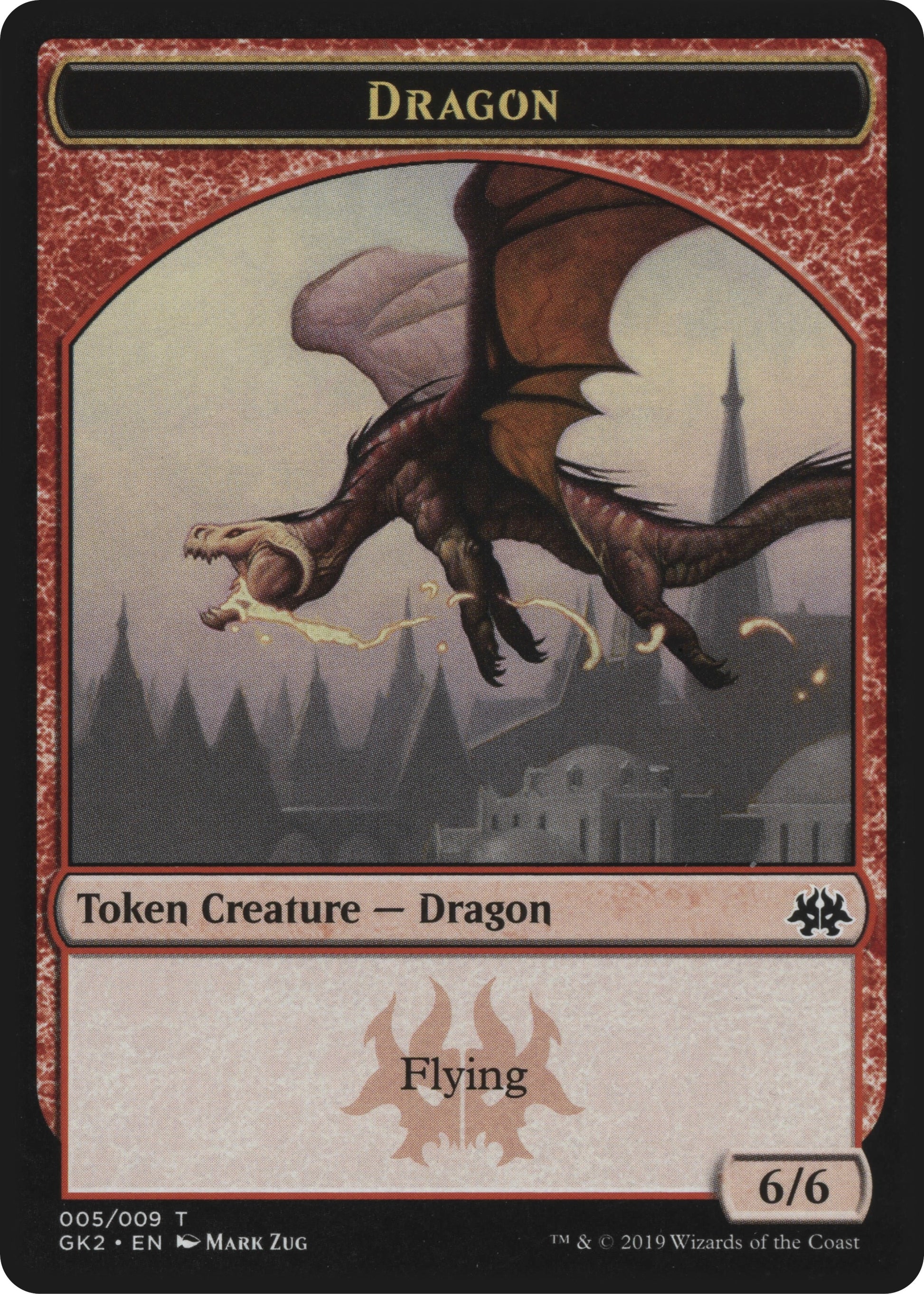 Image for Dragon // Goblin Double-Sided Token (5 // 6) - Magic: The Gathering