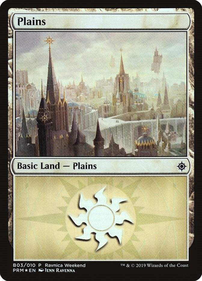 Image for Plains - Orzhov (B03) (3) - Magic: The Gathering