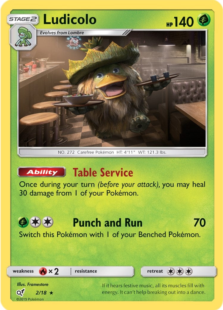 Image for Ludicolo (2/18) (DEP) - Pokemon