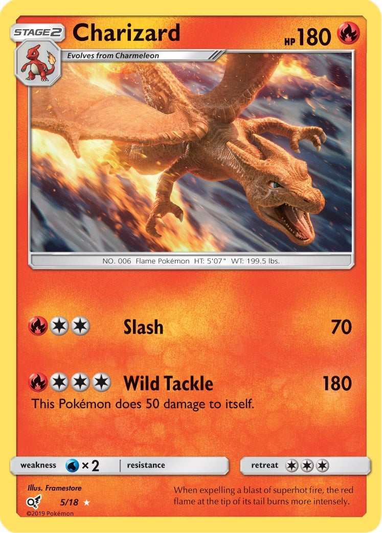 Image for Charizard (5/18) (DEP) - Pokemon